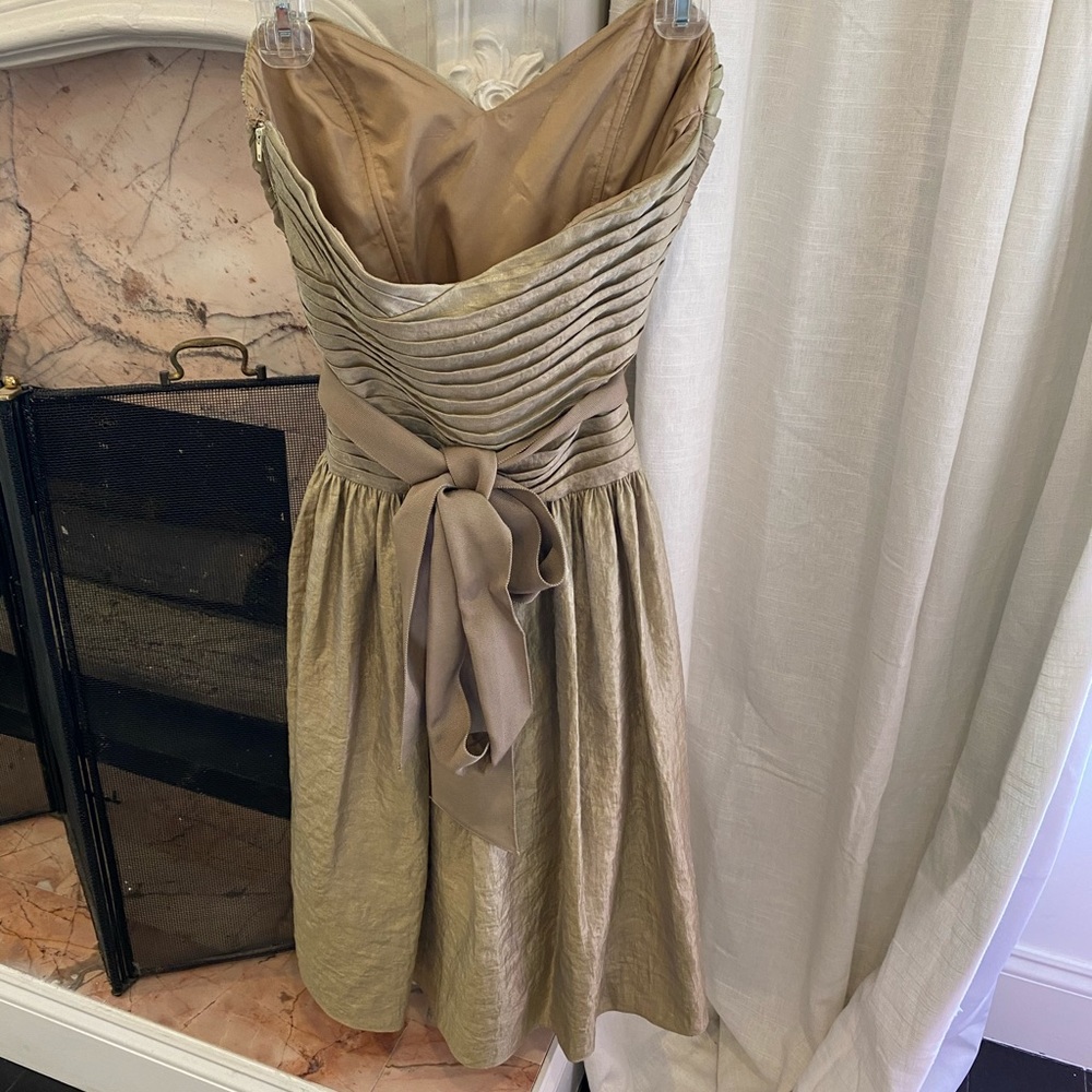 Gold Cocktail Dress